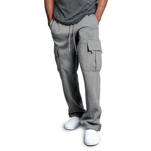<b>Mens</b> Casual <b>Baggy</b> <b>Trousers</b> Loose Fit Wide Leg Pants Streetwear Fashion Trendy Urban Clothing Comfortable Everyday Daily Wear - Product Image 4