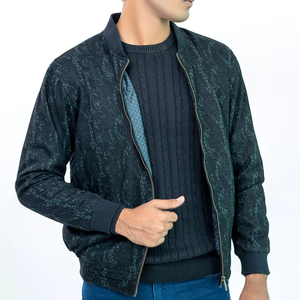 เสื้อแจ็คเก็ต Urban Technical Bomber – ผ้าฝ้ายระบายอากาศได้ 100% – ไส้ใยโพลีเอสเตอร์/ผ้าฝ้ายเนื้อหนา – เสื้อแจ็คเก็ตผู้ชายแบบสั่งทำพิเศษ - Product Image 2