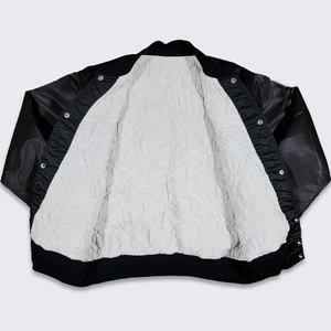 Satin Varsity <b>Jacket</b> Letterman Embroidered Winter Active Baseball <b>Jacket</b> New Wholesale Professional OEM - Product Image 2