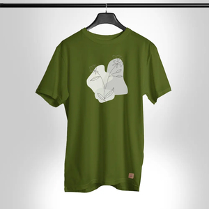 Camiseta de Manga Corta con Cuello Redondo Amarilla para Hombre, Logotipo Frontal, Corte Regular Informal, 100% Algodón Jersey, Impresión Serigrafiada, Secado Rápido - Product Image 5