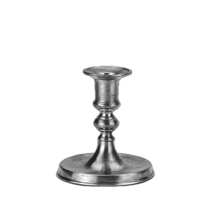 New Design Fancy Brass Metal Silver Plated Candle Stand Wedding Christmas Home Decoration <b>Candlestick</b> <b>Holders</b> - Product Image 1