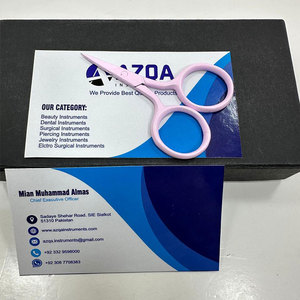 <b>Light</b> Pink Color Mini Stainless Steel Embroidery Scissors Fine Tip Thread Cutter for Sewing Craft Needlework Precision Work - Product Image 5