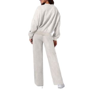 Conjuntos Deportivos de Dos Piezas para Mujer, de Manga Larga, Holgados e Informales, de la Mejor Calidad, al por Mayor - Product Image 6