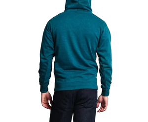 Sudadera con Capucha de Algodón de Alta Calidad, 300g, Color Sólido, Informal, Transpirable, Tejida, Sudadera con Capucha para Hombre, Venta al Por Mayor, Otoño - Product Image 1