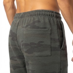 Pantalon de survêtement camouflage pour homme, taille élastique avec cordon de serrage, coupe décontractée ample, en coton respirant avec poches, style printemps - Product Image 4
