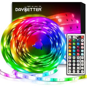 Kit de Luces LED de 32.8 pies con Control Remoto y Fuente de Alimentación, Producto con Cambio de Color - Product Image 6
