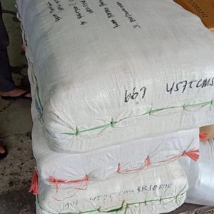 กระสอบพลาสติกคุณภาพสูง ขนาด 45x75 ซม. สำหรับบรรจุภัณฑ์งานหนัก รับน้ำหนักได้ 25 กก. สีขาว สำหรับเก็บของในอุตสาหกรรมและเกษตรกรรม - Product Image 6