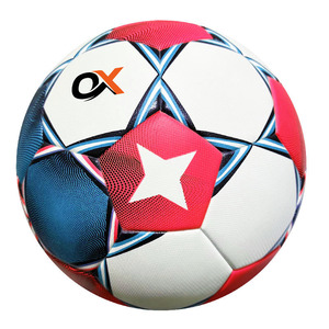 ลูกฟุตบอลเย็บติดด้วยความร้อนจาก Oxva Industries ผลิตจากวัสดุ PU และ PVC สำหรับการฝึกซ้อม ผลิตโดยผู้ผลิต - Product Image 1