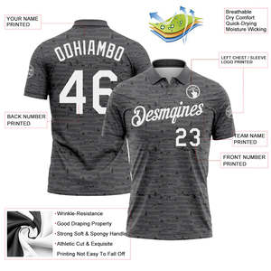 เสื้อโปโลทีมเรือใบแบบสั่งทำพิเศษ พิมพ์ลายแบบ Sublimation เต็มตัว ระบายอากาศได้ดี ผลิตจากโพลีเอสเตอร์ ผู้ผลิต OEM โรงงาน รับผลิตชุดกีฬาตามแบบส่วนตัว - Product Image 3
