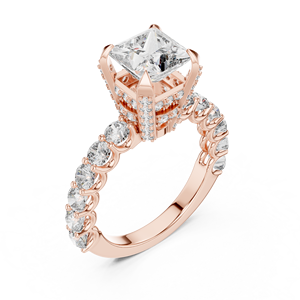 Eternity Band 925 Sterling Silver Moissanite <b>Diamond</b> <b>Ring</b> Wholesale Jewelry Factory Manufacturer - Product Image 3