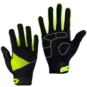 Gants de cyclisme à marque privée pour la course, l'entraînement et les trajets quotidiens, avec paume rembourrée en maille respirante, logo personnalisé, vente en gros - Product Image 1