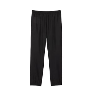 Ensemble de survêtement 2 pièces noir pour homme, veste zippée à col rabattu, manches longues, pantalon de survêtement à cordon de serrage, décontracté - Product Image 5