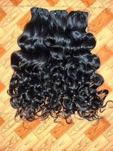 VGP Gran Oferta: Paquetes de Cabello Remy Indio Virgen sin Procesar, Proveedores de Cabello Indio Virgen a Granel, Doble Trama a Máquina, 100g, Tamil Nadu - Product Image 1