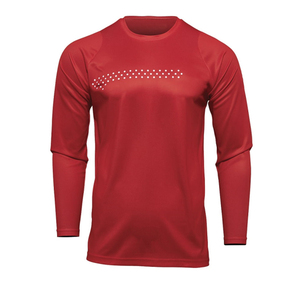 Custom Breathable Plus Size Heat-Transfer Printed Motocross MX BMX <b>Road</b> Mountain MTB BMX Racing Jersey - Product Image 2