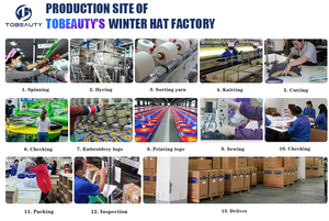 Tie-Dye Bò beo ngựa vằn mô hình động vật Windproof Fisherman hat mùa đông ấm áp đầy màu sắc sang trọng lông thú phong cách lông xô hat - Product Image 6