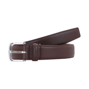 Ceinture en cuir de vachette de haute qualité pour hommes, avec boucle en alliage classique, décontractée, confortable, à sangle réglable, de style oversize - Product Image 3