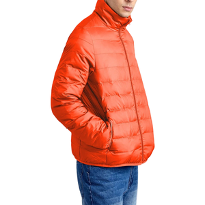 Chaqueta Acolchada Unisex Premium Personalizada con Relleno, Aislamiento Grueso, Cierre de Cremallera Moderno, Estilo Urbano, Abrigo Cálido, 100% Nailon - Product Image 2