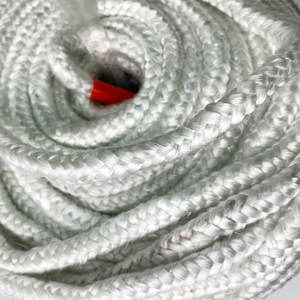 Cordon en fibre de verre tressé carré de 10 mm (5/8 pouce) pour l'étanchéité, flexible, blanc, résistant à la chaleur – Offre Spéciale - Product Image 4
