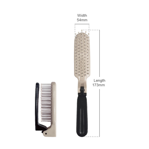 Peigne pliable pour un coiffage rapide et facile des cheveux, soin anti-nœuds - Product Image 1