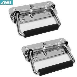 Manijas para maletero de almacenamiento de acero inoxidable Acero resistente utilizado para seguridad y multiusos - Product Image 2