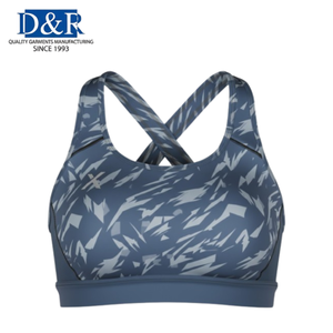 Top Ventas: Sujetador Deportivo de Encaje Largo OEM de Malasia, Top Corto de Yoga para Mujer, Ropa de Gimnasio, Cintura Alta, Fitness, Transpirable, Copas Deportivas - Product Image 5