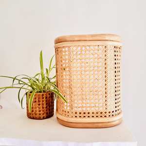 Handcrafted rattan wall <b>sconces</b> decorative <b>light</b> <b>sconce</b> best pick lamp shade for hallways rooms - Product Image 1