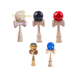 Juguete Kendama de Madera Hecho en Vietnam, Juego de Habilidad Tradicional para Niños y Adultos VietChoice - Product Image 5