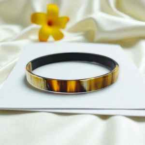 Brazalete de Cuerno Natural Hecho a Mano, Joyería de Cuerno Ancho Pulido, Brazalete de Moda, Accesorio de Moda al por Mayor, Regalo - Product Image 5