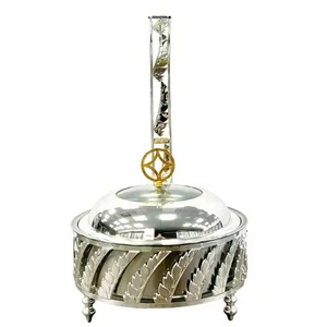 Unique Design Food Warmer Dinner Table Buffet Food Serving Dishes Hotel <b>Cookware</b> Classic Chafing Dish at Sustainable Quality - Product Image 5