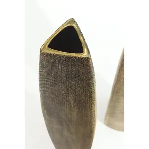 Artistic Handmade Metal Flower <b>Vase</b> for Luxury Interior Decor Contemporary <b>Vase</b> for Premium Home Decoration flower <b>vase</b> - Product Image 2