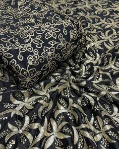 Luxury Sequin Embroidery Fabric <b>Mesh</b> <b>Net</b> Lace Fashion Textile For Women Garment Boutique And Wholesale Exporters - Product Image 3