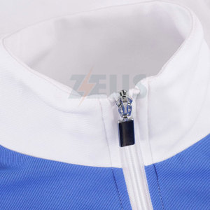 เสื้อแจ็คเก็ตฝึกอบรมสำหรับผู้ชายแบบสั่งทำพิเศษ บริการ OEM กันน้ำ คอตั้ง โลโก้ด้านหน้า สีและขนาดตามสั่ง เสื้อแจ็คเก็ตฤดูหนาว - Product Image 3
