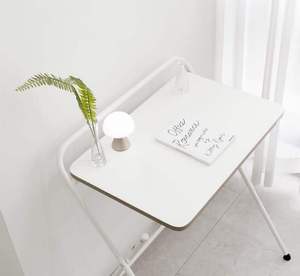 Bureau pliant moderne pour petits espaces, avec structure métallique de qualité supérieure, table d'extérieur pour usage extérieur et salon - Product Image 5