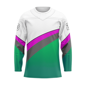 Camiseta de Hockey sobre Hielo Personalizada al por Mayor, Tejido de Malla de Alto Rendimiento de Secado Rápido para Juegos, Entrenamiento y Uso en Equipos Deportivos - Product Image 1