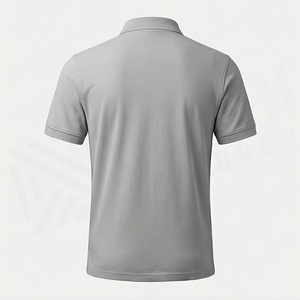 Camisetas Polo al Mejor Precio, de Algodón, Tallas Grandes, Lisas, Transpirables, con Logotipo Personalizado, Camisetas de Manga Corta para Hombre, Polo en Blanco - Product Image 2