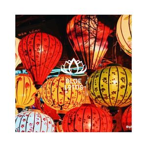 Handcrafted Eco-Friendly Bamboo Lanterns for Garden Party Celebration Vibrant Decorative Lamps Adding Warmth Colorful Atmosphere - Product Image 3