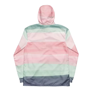 Vestes d'extérieur coupe-vent légères et respirantes de haute qualité, personnalisées, avec fermeture éclair, imprimées par sublimation intégrale pour l'hiver, en vente - Product Image 2