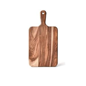 Nouvelle planche à découper élégante et durable en bois d'acacia pour fruits, légumes et aliments, taille, forme et couleur personnalisables - Product Image 2