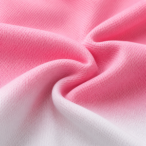 Ensemble débardeur et short de basketball unisexe WARPRO rose dégradé, sans manches, en maille respirante, anti-humidité, en polyester - Product Image 4