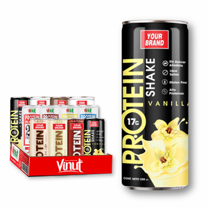 Batido de leche proteico Vainilla 330ml Fabricación al por mayor Mejor precio 20g Proteína 0g Muestra sin azúcar Etiqueta privada OEMODM - Product Image 6