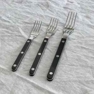 Tenedor de acero inoxidable de lujo personalizado con mango de resina epoxi para bodas, eventos, restaurantes, juego de accesorios de cocina elegantes hechos a mano. - Product Image 5