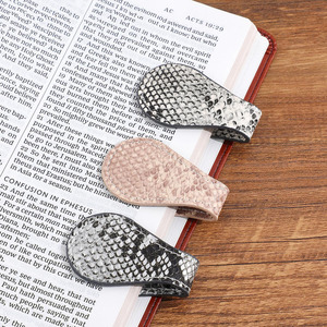 Premium Quality Personalized leather maple leaf <b>bookmark</b> reading accessory with unique maple leaf inspired craftsmanship - Product Image 1