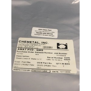AMAT 0020-24082 PROTECCIÓN INFERIOR TIPO OBLEA DE 8" G-12, 153104 - Equipo y Piezas de Semiconductores de Confianza de la Marca Global Legacy - Product Image 1