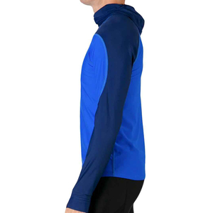 Mens Rash Guard Shirt <b>Long</b> <b>Sleeve</b> Quick Dry Breathable <b>Stretch</b> Swim Surf Fishing UV Protection Athletic Sportswear Training - Product Image 3