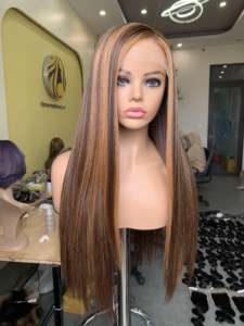 100% cabello humano tejido al por mayor cabello virgen vietnamita, extensión de cabello humano virgen vietnamita, hueso sedoso recto - Product Image 4