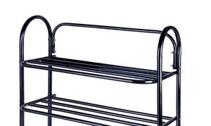 Metal Shoe Rack 3 Tier Stackable Shoe Organizer for Home Closet - Product Image 3