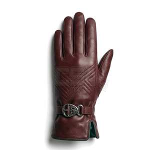 Men Leather Dressing <b>Gloves</b> Smooth Finish Comfortable Fit Suitable For Formal Wear And Everyday Use - Product Image 2