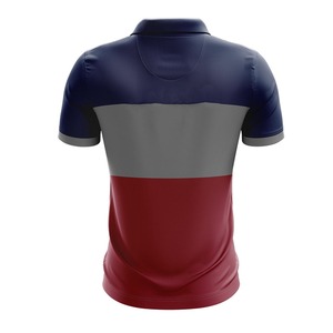 Camiseta de golf de manga corta 2026 Premium OEM al por mayor, que absorbe la humedad, antiarrugas, elástica, con cuello sólido, informal, para tejidos. - Product Image 3