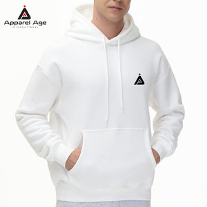 Sweat-shirts pour hommes de couleur blanche, designs uniques, logo personnalisé, sweat-shirts confortables de style streetwear pour hommes, poids lourd - Product Image 6
