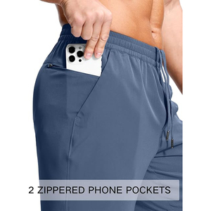 Pantalones Cortos Deportivos para Hombre, Ligeros, Suaves, de Mezcla de Poliéster, 5 Pulgadas de Entrepierna, Corte Holgado, con Ventilación en el Dobladillo y Refuerzo en la Entrepierna - Product Image 3